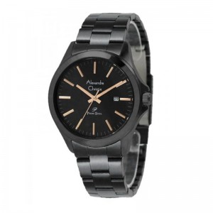 Alexandre Christie AC 1026 Black Rosegold Man MDBIPBARG